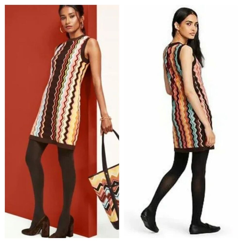 MISSONI for Target Chevron Sleeveless Knit Dress